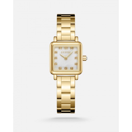 Women's watch in golden color