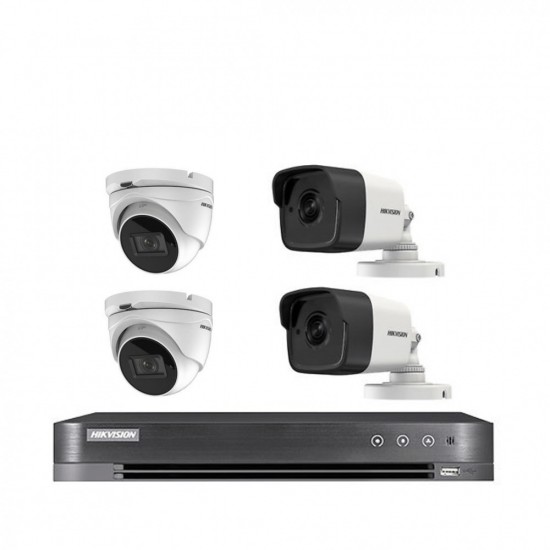 4 5-megap cameras - internal or external, with a 4-channel recording device
