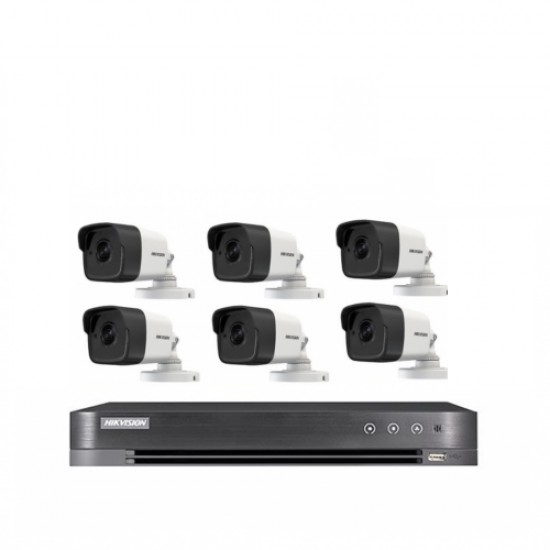 6 5-megap cameras - internal or external, with an 8-channel recording device
