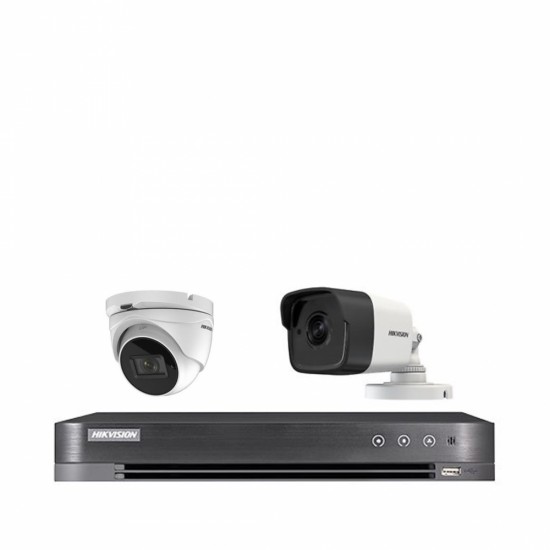 Two 5-megap cameras - internal or external, with a 4-channel recording device
